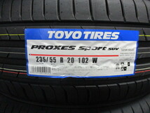 【2023年製】TOYO【235/55R20】トーヨー プロクセススポーツＳＵＶ PROXES ＳＰＯＲＴ 235/55-20 4本価格 4本送料税込み￥67000～ 夏用_画像2