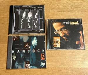 Michael Brecker Herbie Hancock 3枚セット ブレッカー ハービー・ハンコック/ New Standard + Directions in Music + Quartet Live管理084