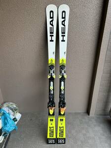 美品 HEADヘッドスキー板 2020 WORLDCUP REBELS I.SL 313209 +RP EVO 14 +FREEFLEX EVO 14 RACE ビンディングセット165cm ホットワックス済