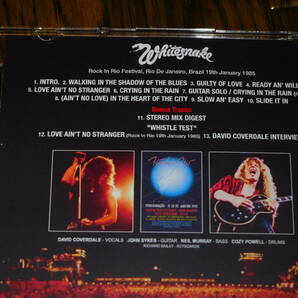 未開封新品 WHITESNAKE / ROCK IN RIO '85 2ND NIGHT + ROCK IN RIO '85 2ND NIGHT: THE VIDEO 初回ナンバリングステッカー付 ZODIACの画像6