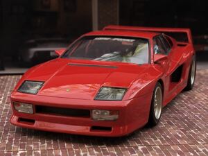 1/24 Ferrari Testarossa "Koenig" конечный продукт 