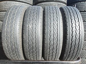 L519-9 送料無料 195/80R15 夏4本セット サマータイヤ LT 107/105L 195/80-15 195-80-15 ブリヂストン V600 ハイエース キャラバン