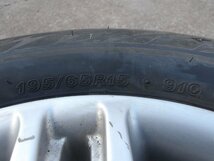 L668-ソ2 195/65R15 冬4本セット スタッドレス 195/65-15 195-65-15 ブリヂストン ブリザック VRX2 15インチアルミホイール_画像6