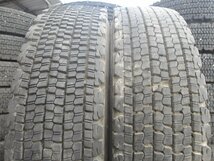 L735-5 送料無料 225/80R17.5 冬2本セット スタッドレス LT 123/122L 225/80-17.5 225-80-17.5 ブリヂストン W900 チューブレス_画像1