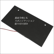 字光式ナンバープレート【1枚セット】LED 白 全面発光 12V 24V兼用 メール便 送料無料/21Π_画像6