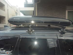 @@INNO ROOF BOX イノー　ルーフボックス　黒　300Lused＠＠