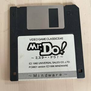 Mindware Mr.Do! PC9801 PC9821 ユニバーサル　フロッピー　動作未確認　FD