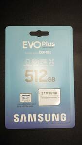 ☆新品未使用☆サムスン Samsung microSDカード 512GB EVO Plus UHS-I U3 Switch 最大転送速度130MB/秒 MB-MC512KA/IT