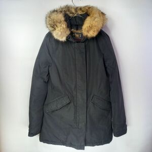 ウールリッチ　ダウンパーカー　ブラック　S　 WOOLRICH アークティック コート フード ファー 黒