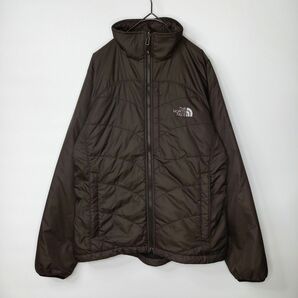 ノースフェイス　スタンドカラー　プリマロフト　ジャケット　中綿　ライトダウン　M　 THE NORTH FACE アウトドア 防寒