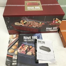 良品 レコルト BBQ ホットプレート 3種 焼肉 専用たこ焼きプレート 未使用鍋用 専用セラミックスチーム 動作確認済み D1202-34_画像6