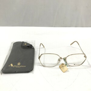 未使用 Aquascutum LONDON アクアスキュータム メガネ フレーム 155400円 室D1112-41