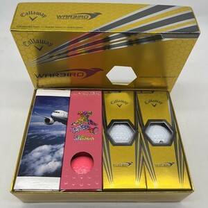 新品 未使用 キャロウェイ Callaway ゴルフボール WARBIRD ANA LPGA 梶YY0130-36