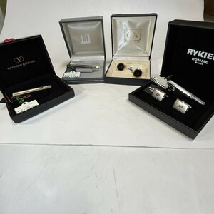 未使用 VALENTINO GARAVANI Caran d'Ache カランダッシュ ダンヒル RYKIEL ネクタイピン カフス メンズ アクセサリー 室D0202-28