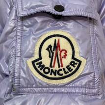 正規品 MONCLER モンクレール 45308 50 68950 BADIA DOWN JACKET ビッグ ロゴ ワッペン ナイロン ダウンジャケット 0 レディース_画像8