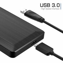 新品未使用 外付けHDD 500GB OEM製品 USB3.0 高速ストレージ 小型 軽量 SSD_画像2