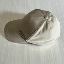 K84★美品★極上ベースボールキャップ ブルネロクチネリ BRUNELLO CUCINELLI ベージュ キャップ帽 コットン レザー_画像4