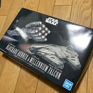 そろそろ最終価格 1/1000 ブロッケード・ランナー＆1/350 ミレニアム・ファルコン （ビークルモデル）