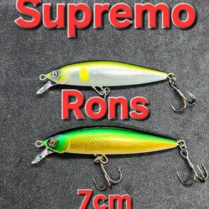 ★Supremo★Rons★フローティング★7cm★トラウト★2個セット★