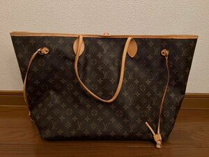 3980 ルイヴィトン SD0028 モノグラム ネヴァーフルベージュ トートバッグ 鞄 ブラウン系 LOUISVUITTON 