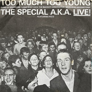 【試聴 7inch】The Special A.K.A. Featuring Rico / Too Much Too Young 7インチ 45 Ska Rocksteady 2tone Two Tone Specials