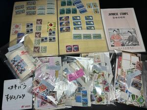 未使用切手 バラ 額面42000円分 1960年代頃〜現代 日本切手 記念切手 オリンピック キャラクター など