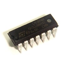 ST MICROELECTRONICS LM324N オペアンプ DIP 5個_画像1