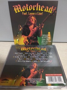 ☆MOTORHEAD☆FAST, LOOSE E LIVE！【必聴盤】モーターヘッド ライヴ CD