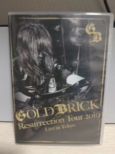 ☆梶山章 GOLD BRICK☆RESURRECTION TOUR 2019 LIVE IN TOKYO【国内盤帯付】ゴールド・ブリック Bru-ray 怒りのギター炸裂 伝説のライヴ