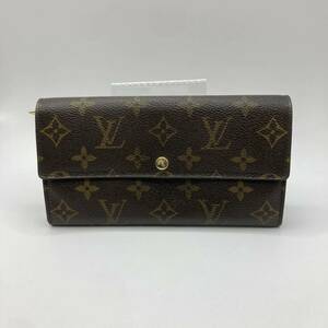 ルイヴィトン Louis Vuitton ポルトモネ・クレディ【リユース就山屋／0014】長財布