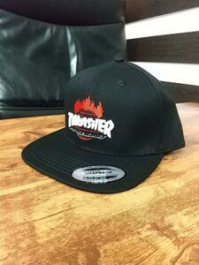 即決　新品　送料無料　スラッシャー　キャップ　CAP　THRASHER　ストリート系　スケードボード　サーフィン　スノボー　アウトドア