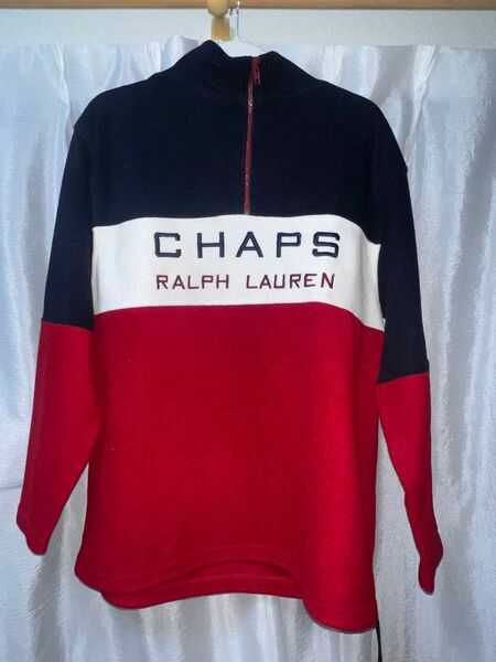 CHAPS RALPH LAUREN チャップス フリース Mサイズ ジップアップ