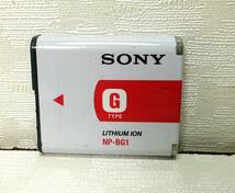 ★即決! 送料120円 ソニー SONY 純正バッテリー NP-BG1 ★_画像1