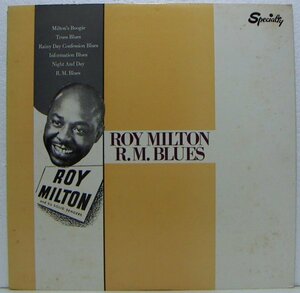 LP,ロイミルトン ROY MILTON　R.M.ブルース　VIVID SOUND