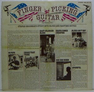 LP, Stephen gloss man STEFAN GROSSMAN finger pi King guitar technique .. record 
