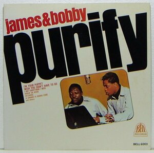 LP,ジェイムズ＆ボビーピュリファイ　JAMES & BOBBY　PURIFY　ライナー欠落