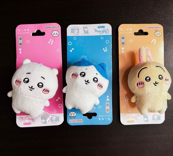 ちいかわ Play Charm 3セット (ちいかわ+ハチワレ+うさぎ)