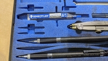 ■BA6602 中古 製図セット STAEDTLER MARS コンパス状態〇 写真参照_画像3