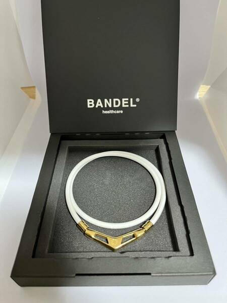 【ホワイト×ゴールド 54cm】BANDEL Healthcare Necklace V1