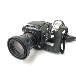 【it132hmb8tw2】ZANZA BRONICA ゼンザブロニカ フィルムカメラ ZENZANON 1:3.5 f=150㎜ 動作未確認