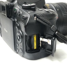 【231592】Ｎikon ニコン D5100 デジタルカメラ AF一眼レフ AF-S NIKKOR 18-55mm 1:3.5-5.6G VR _画像4