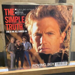 Roving Boy ケビン・コスナー【The Simple Truth】Japan Record 7JAS-102 レコード