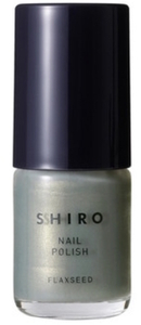 【未使用・未開封】shiro シロ★亜麻ネイル FLAXSEED NAIL POLIS★ニュアンスカラー ブルー★箱あり★日本製