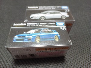 トミカプレミアム 30 23 スバル インプレッサ WRX タイプR STiバージョン 2個セット　未開封品