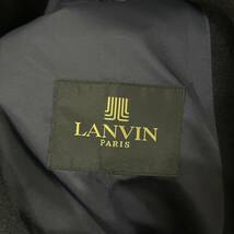 新品未使用 LANVIN PARIS 極上 カシミヤジャケット ダブルボタン カシミヤコート ウール ダブルブレスト ランバン【送料一律/同梱可能】H_画像9