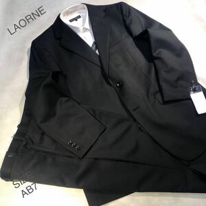 ★紳士服・工房【大創業祭】★新品★未使用 LAORNE /シングル2ッ釦礼服/サイズAB7/フォーマル・冠婚・葬祭・式典　オールシーズン・限定