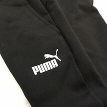 ◎041新品【メンズM】黒白 プーマ ゴルフにオススメ スウェットパンツ ジャージ PUMA POWER キャット スポーツウェア ゴルフ_画像5