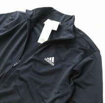 ◎005新品【メンズXL(O)】紺ネイビー adidas アディダス 上下セット ジャージ パンツ セットアップ ロゴ オールシーズン 裏トリコット起毛 _画像2