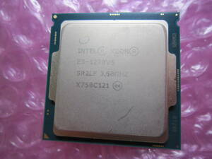 8202★CPU Intel Xeon E3-1270 v5 3.60GHz SR2LF 動作品