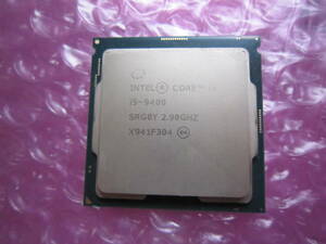 8215★CPU Intel Core i5 9400 2.90GHz SRG0Y 動作品